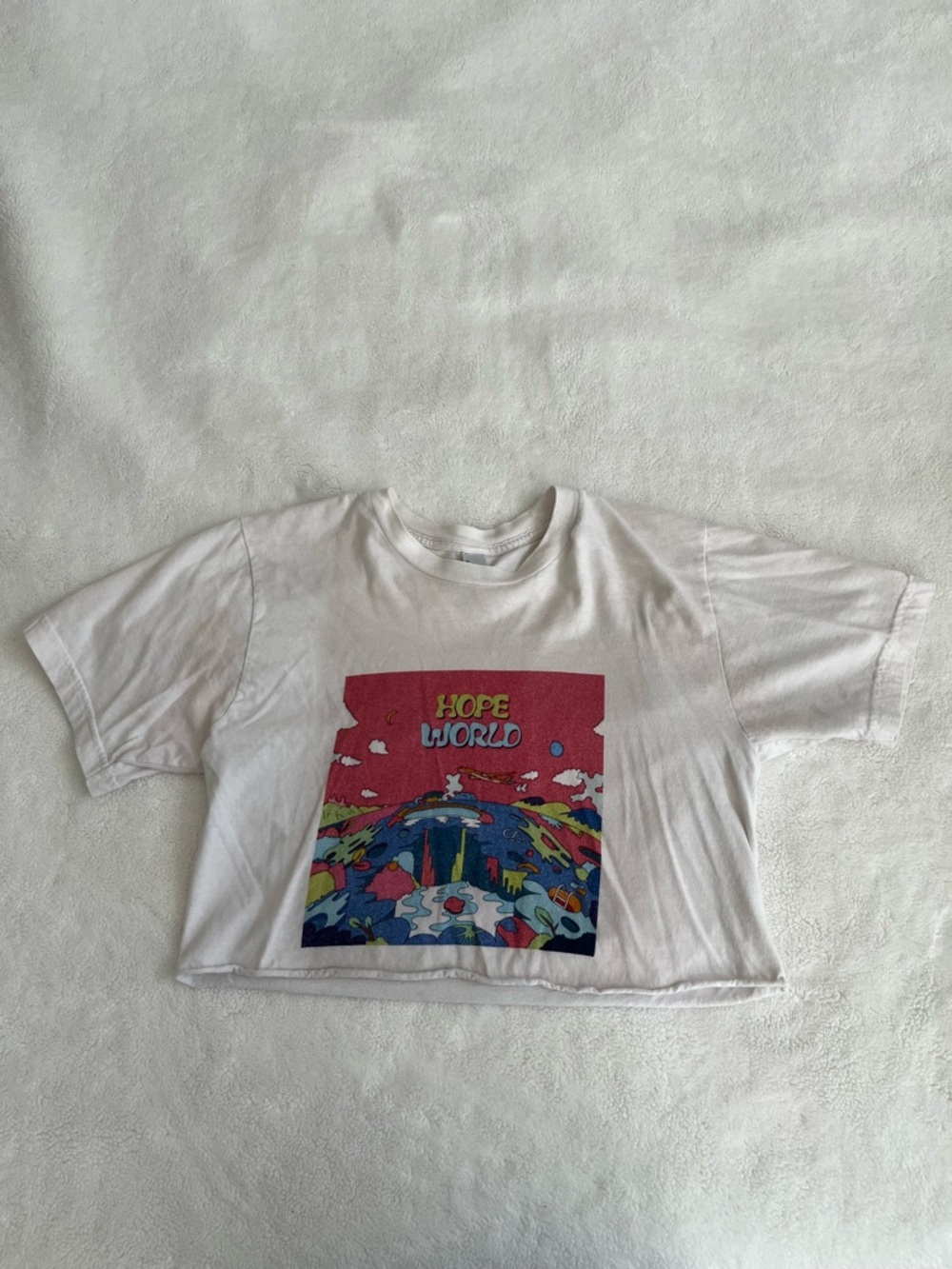 BTS J-Hope Hope World Cropped T-Shirt